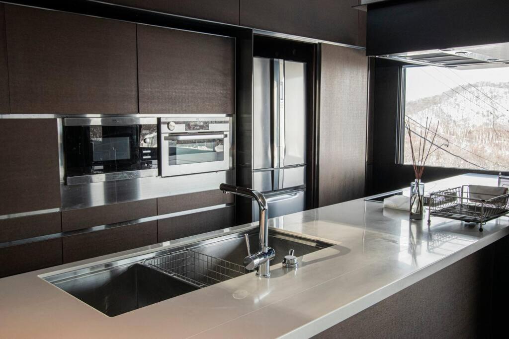 Sapporo Boukyo Luxury House 5 Pax Free Parking Villa Buitenkant foto
