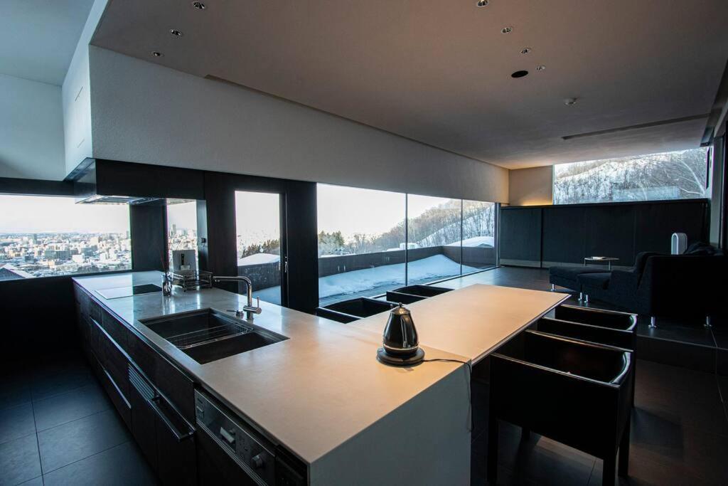 Sapporo Boukyo Luxury House 5 Pax Free Parking Villa Buitenkant foto